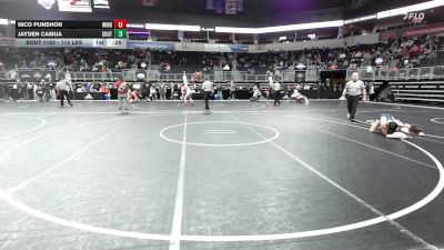 115 lbs Consi Of 4 - Nico Punshon, Windsor vs Jayden Camua, Southmoore Sabercats