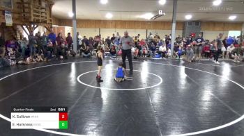 Quarterfinal - Keegan Sullivan, Mahanoy City vs Ely Harkness, Wysox