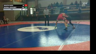 126 lbs Russell Goolsbey, Powell vs Holdyn Quick, Scottsbluff