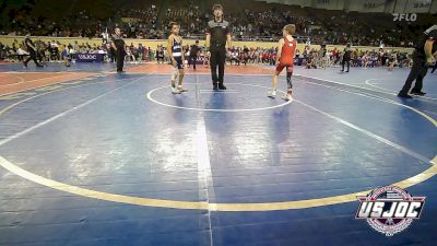 67 lbs Round Of 16 - Mason Maggard, Claremore Wrestling Club vs Lane Michel, Marlow Outlaws