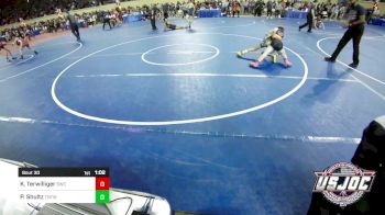 98 lbs Round Of 16 - Kolten Terwilliger, Salina Wrestling Club vs Paxton Shultz, TNTWC