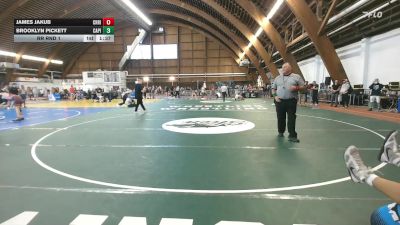 152 lbs Rr Rnd 1 - James Jakub, Christian Brothers Academy vs Brooklyn Pickett, Capital Wrestling Club