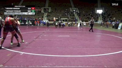 1-5A 165 Semifinal - Heaven Henson, Cleburne County vs Bethany Fowler, Walter Wellborn