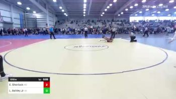 126 lbs Quarterfinal - Emmitt Sherlock, MD vs Leonard Ashley Jr, VA