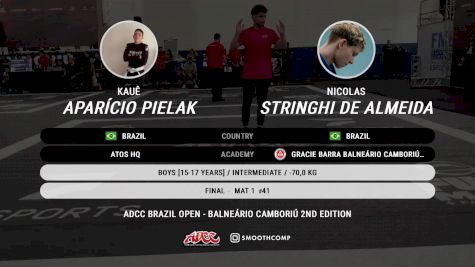 Kauê Aparício Pielak vs Nicolas Stringhi De Almeida 2024 ADCC Balneario Open