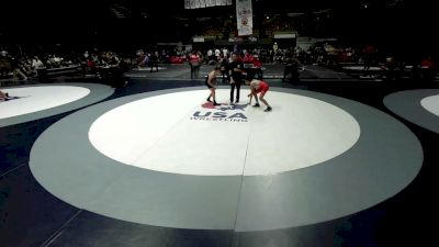 96 lbs Tristian Edwards, TCWA - Tri-Counties Wrestling Association vs Austin Miller, SAWA - Sacramento Area Wrestling Association