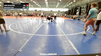 195 lbs Rr Rnd 1 - Josh Silnutzer, Revival Black vs Malachi Flati, Quest School Of Wrestling Black