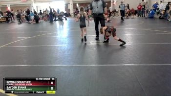 65 lbs Round 4 - Bayden Evans, Madison Elementary School vs Rowan Schuyler, Kennedy Elementary School