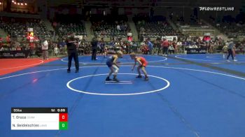 55 lbs Consolation - Tyler Grace, Daniel Cormier Wrestling vs Nick Beidelschies, Lawrence Elite