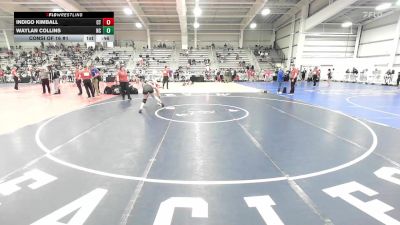 120 lbs Consi Of 16 #1 - Indigo Kimball, CT vs Waylan Collins, NC