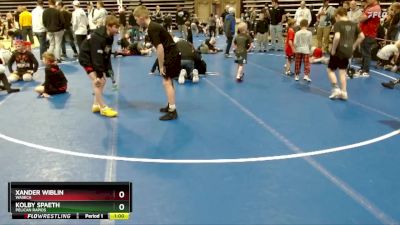 60 lbs Cons. Semi - Xander Wiblin, Waseca vs Kolby Spaeth, Pelican Rapids