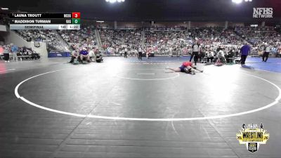 G5A-120 lbs Semifinal - Launa Troutt, MCLOUD (Girls) vs Maddison Turman, VIAN (Girls)