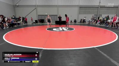 100 lbs Round 1 (6 Team) - Anjelah Jackson, Louisiana vs Molly Seidman, Alabama