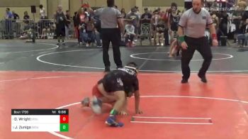 Match - Dillon Wright, Stout Wrestling Academy vs Jeremiah Zuniga, Socal Grappling Club