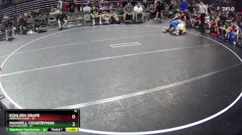 120 lbs Round 4 (6 Team) - Kohlsen Grape, Nebraska Maize vs Maxwell Countryman, Team Missouri