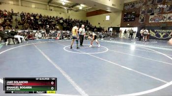 126 lbs Champ. Round 2 - Jake Solancho, Santiago Corona vs Emanuel Bogarin, Bloomingtonn