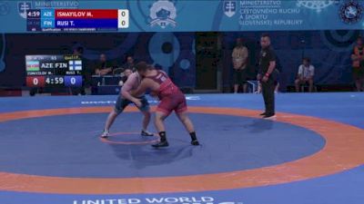 130 kg Qualif. - Mikayil Ismayilov, Azerbaijan vs Tomas Rusi, Finland