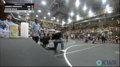 119 lbs Consi Of 4 - Jonathan Amezquita, Elgin Wrestling vs Blake O'Brien, OKC Saints Wrestling