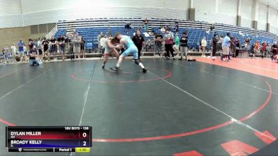 138 lbs Cons. Round 4 - Dylan Miller, OH vs Broady Kelly, IL