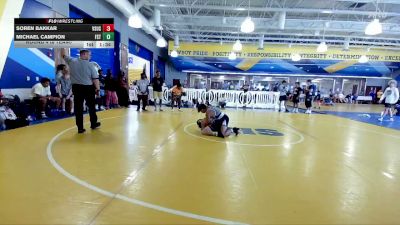 113 lbs Round 4 (8 Team) - Soren Bakkar, VSUS Athletics RTC vs Michael Campion, Team First Strike WC