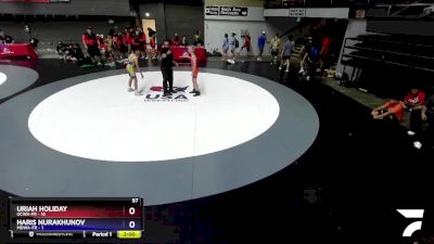 97 lbs Round 2 (10 Team) - Uriah Holiday, OCWA-FR vs Haris Nurakhunov, MDWA-FR