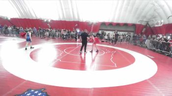 70 lbs 1st Place Match - Nickson Petri, Ringers Wrestling Club vs Ian Weber, Ringers Wrestling Club