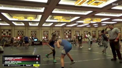 135 lbs Round 5 (6 Team) - ADAM SEPULVEDA, Elite Wrestling vs Graeden Lackett, Frost Gang