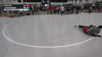 126 lbs Champ. Rd Of 128 - Egan Ladd, Oklahoma vs David Bowman, Monrovia Wrestling Club