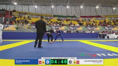 WILLIAM RODRIGUES GOMES vs MATHEUS LIMA BRITO 2026 FPJJ Circuito Paulista GI Etapa 3