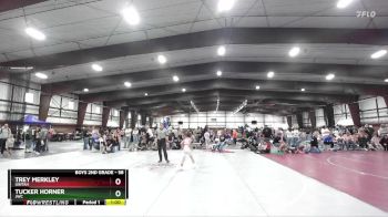 58 lbs Semifinal - Trey Merkley, Uintah vs Tucker Horner, JWC