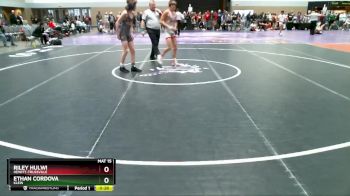 120 lbs Cons. Round 1 - Riley Hulwi, Hewitt-Trussville vs Ethan Cordova, Klein