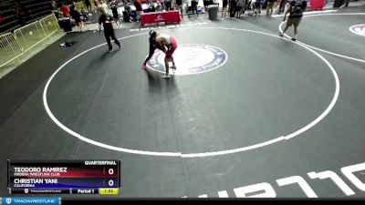 165-187 lbs Quarterfinal - Teodoro Ramirez, Madera Wrestling Club vs Christian Yani, California