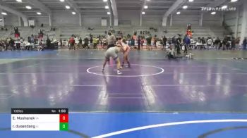 132 lbs Prelims - Elijah Moshenek, VA vs Robert Dusendang, FL