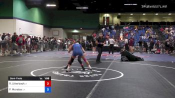 108 lbs Semifinal - Reanah Utterback, IA vs Paige Morales, CA