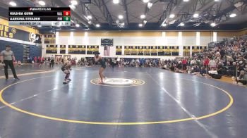 124 lbs Round Of 16 - Kiashja Gunn, Valley HS vs Aariona Strader, Pine-Richland