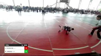 54 lbs Semifinal - Jodeci Gutierrez, La Familia NM vs Rykker Jessop, Ravalli County Regulators