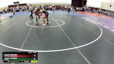 144A Champ. Round 1 - Jalen Ndongi, Central (Springfield) vs Diego Suarez, Belton