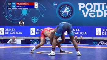 74 kg Qualif. - Baitemir Tuleberdiev, Kyrgyzstan vs Ladarion Artez LOCKETT, United States