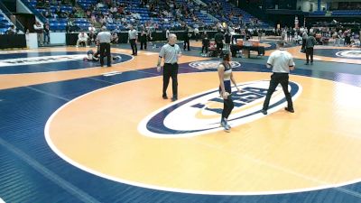 100 lbs Cons. Round 2 - Kali Declercq, Rockton (Hononegah) vs Riley Kongkaeow, Round Lake