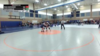 235lbs Cons. Round 3 - Talia Alexander, Kelso (Girls) vs Katie Wheeler, Arlington (Girls)