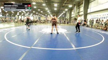 152 lbs Rr Rnd 2 - Benjamin Cottrill, Roughneck Wrestling Club vs ANDREW OREILLY, Elite NJ Boys Black
