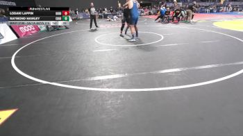 2A/1A Boys 215 Cons. Round 3 - Raymond Hawley, Crane Boys vs Lodaki Lappin, Oakridge Boys