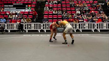 133 lbs Rr Rnd 1 - Evan Frost, Iowa State vs Mason Ziegler, Lehigh