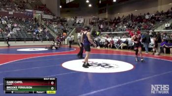 6A 144 lbs Quarterfinal - Gabe Capel, Cabot vs Brooks Ferguson, Fayetteville