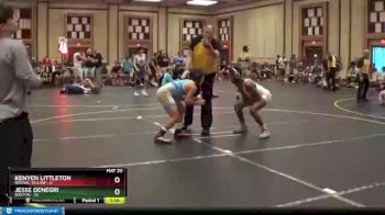 125 lbs Round 2 (6 Team) - Jesse DeNegri, Buxton vs Kenyen Littleton, Revival Yellow