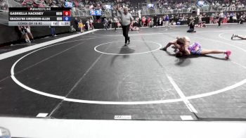 126.6-137.4 lbs Consi Of 16 #2 - Gabriella Hackney, Wayne Falcons vs Gracelynn Jurgensen-Allen, Nebraska Wrestling Academy