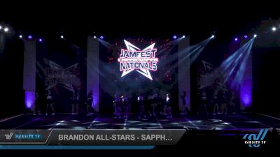 Brandon All-Stars - Sapphire [2023 L4 Senior - Medium] 2023 JAMfest Cheer Super Nationals