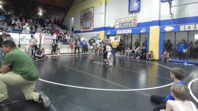 52 lbs Consolation - Rorrik Schoonover, Mannford Pirate Youth Wrestling vs Easton Admire, Berryhill Wrestling Club