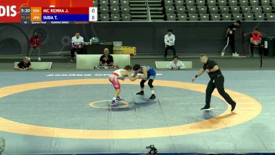 65 kg Quarterfinal - Joey McKenna, USA vs Takara Suda, JPN