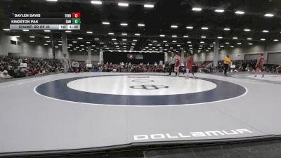 138 lbs Champ. Rd Of 32 - Daylen Davis, Tennessee vs Kingston Pak, Stillwater Area Wrestling